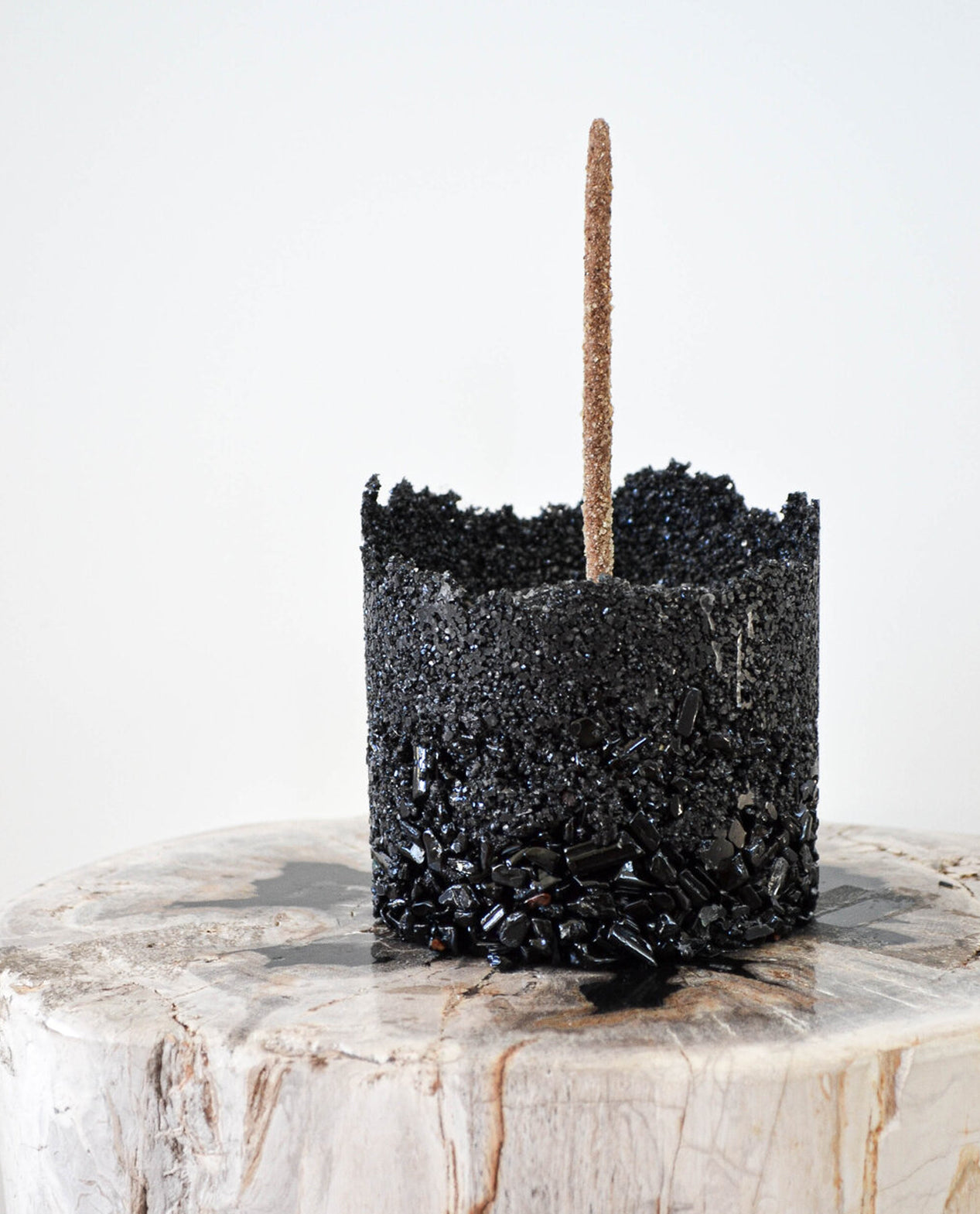 Night Goddess Crystal Incense Bowl