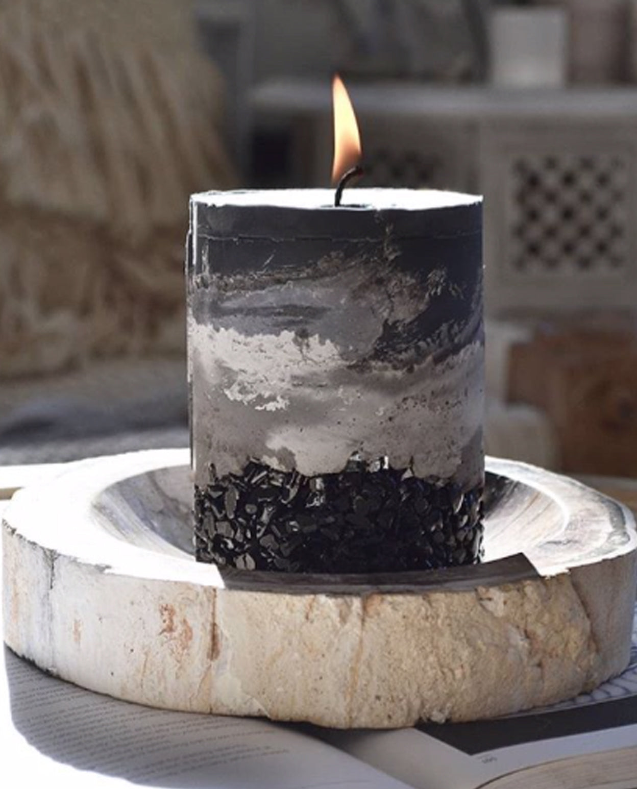 Custom Crystal Candle ♡
