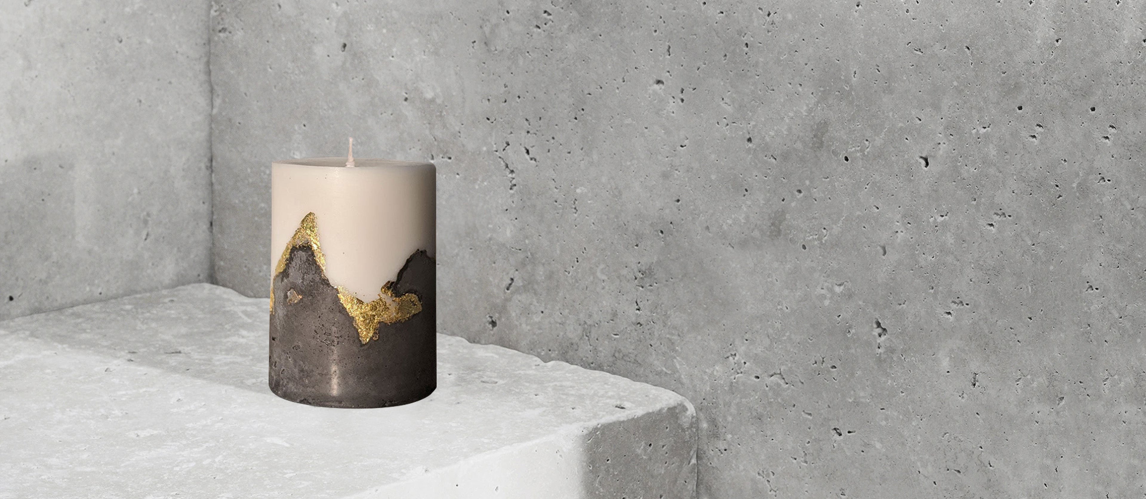 Banner-black-concrete-gold-leaf-candle-zaya