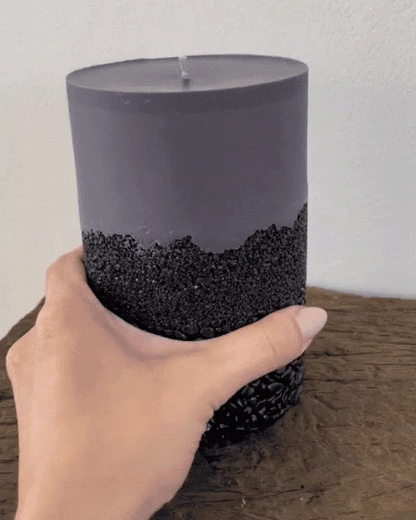 Onyx Crystal Candle GIF Video Showing The Angles of the Candle to Use in Home Decor