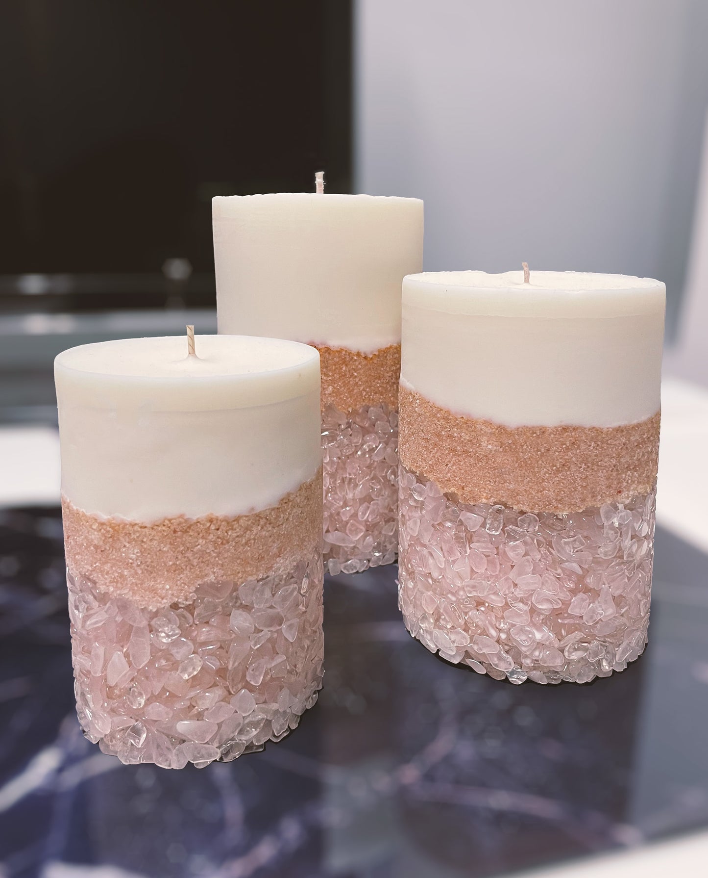 Bold As Love Crystal Candle